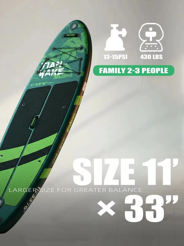 Stand Up Paddle Board, Holdbart Materiale, Komplet Tilbehørssæt,5021531