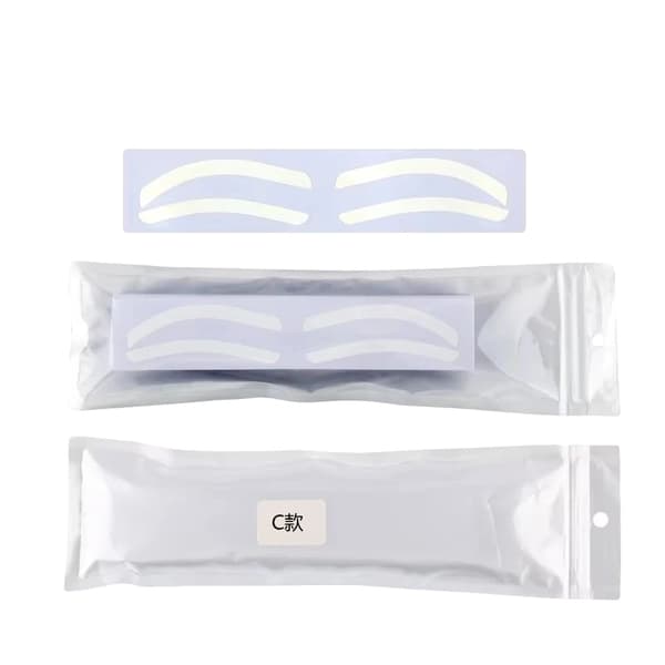 Øjenbrynsskabeloner, Engangsdesign, Nem Anvendelse,C 30Pcs