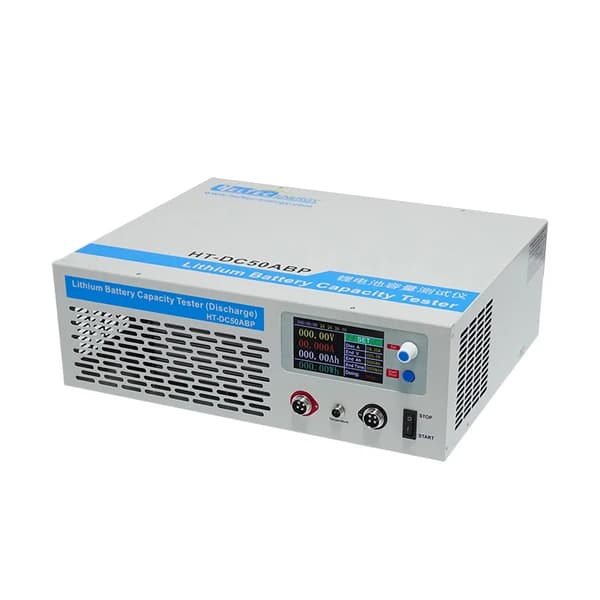 Batterikapacitetstest, 6000W belastning, LCD-display,HT-DC50ABP