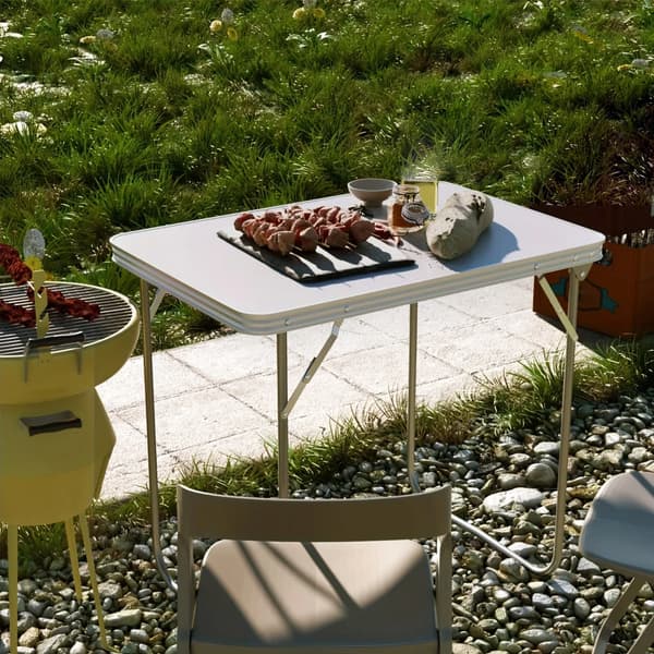 Foldbart Bord, Bærbart Design, Holdbart Materiale,80CM 2.6FT Foldbar