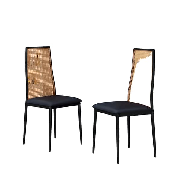 Spisebordsstol, Moderne Design, Komfortabel Siddeplads,A1-Sort