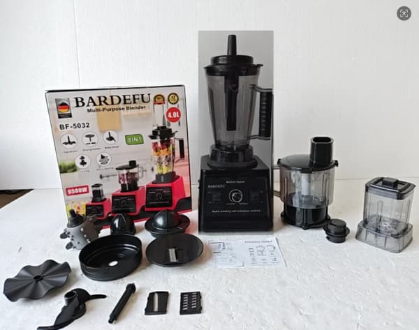 Blender, Højhastighedsydelse, Stor Kapacitet,8-i-1