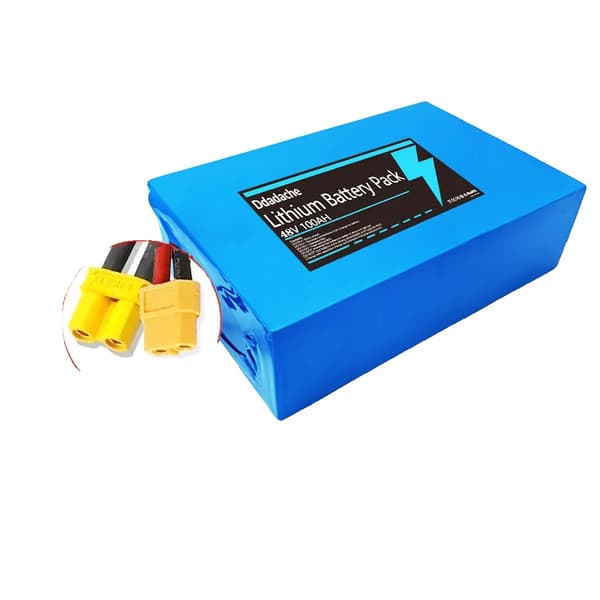 Litiumbatteripaket, 48V, 100Ah kapacitet, XT30-XT60