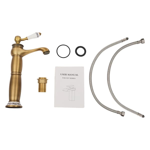 Vaskeskuffe, Antik Design, Holdbare Materialer,Guld