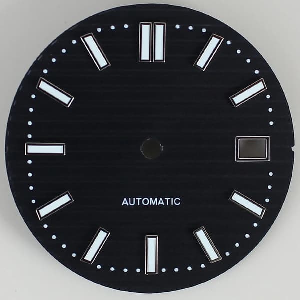 Klockans urtavlor, 30 mm diameter, kompatibel med Miyota 9015 rörelse,stil E