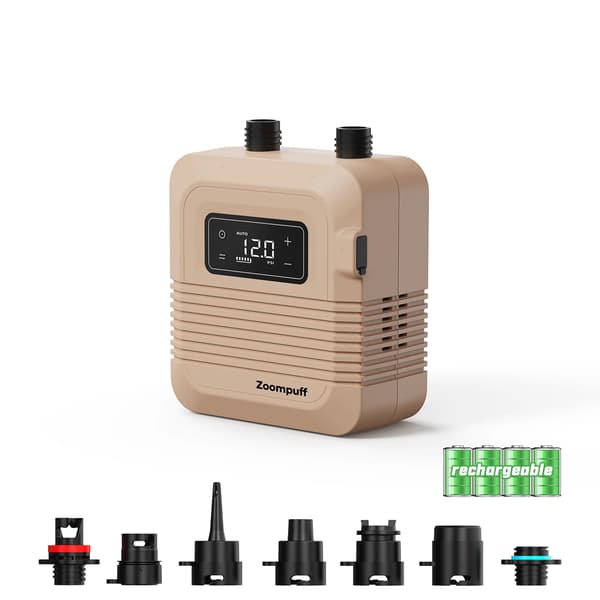 Luftpumpe, 20PSI Max, Genopladeligt Batteri,D27PRO