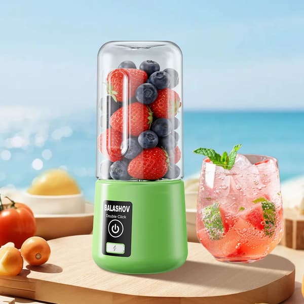 Juicer Blender, Bærbar Design, Hurtig Juicing,grøn