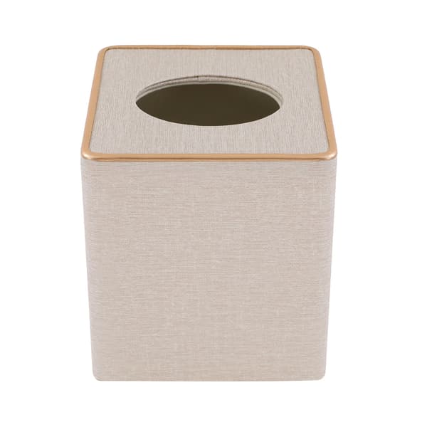 Vævsbeholder, Elegant Design, Holdbare Materialer,Off-white