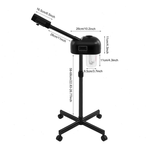 Ansigtsdamper, Dyb Pore Rensning, Hud Hydrering,Sort
