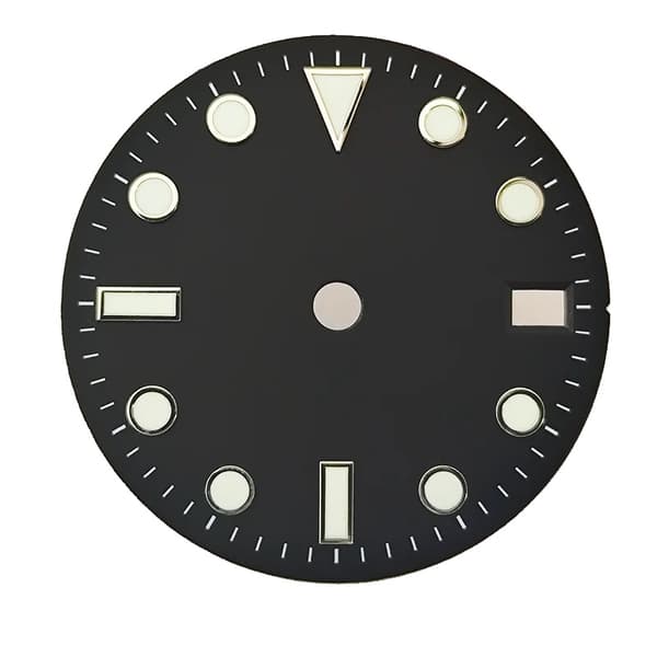Urværk, 28,5 mm Diameter, Blå Luminøs Funktion,u11