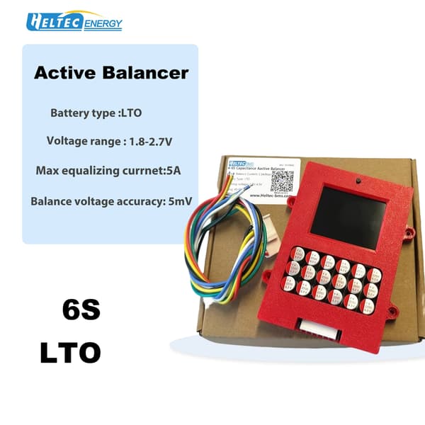 Batterijämnare, Aktiv Balanseringsteknik, Stöder Flera Spänningar,6S LTO Balancer