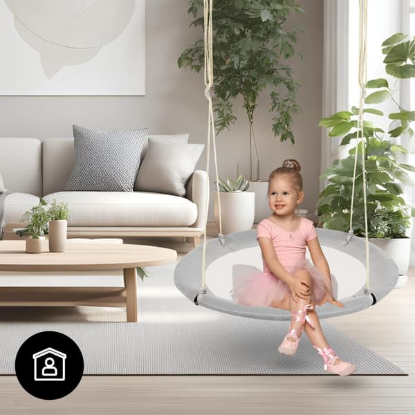 Utomhusgunga Storkbo, Hållbar Design, Säkerhetscertifierad,GRÅ