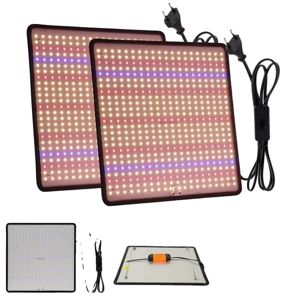 LED Kasvivalo, Täysialue, Energiatehokas,2 kappaletta