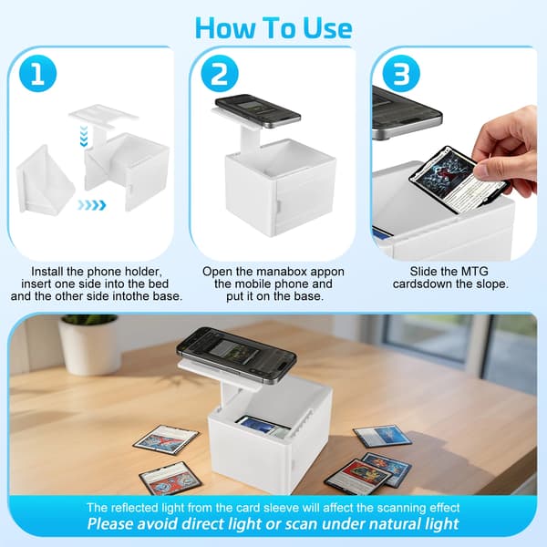 Kortscanner, Hurtig Scanning, App Kompatibilitet,HVID