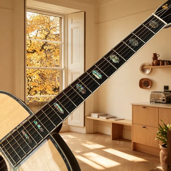 Folk Guitar, Solid Top, Fast Bro,GUL