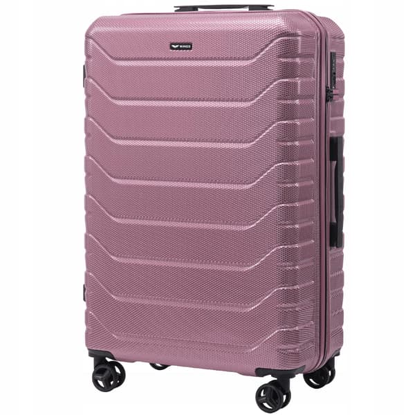 Rejsetaske, Letvægts Polycarbonat, TSA Lås,Pink