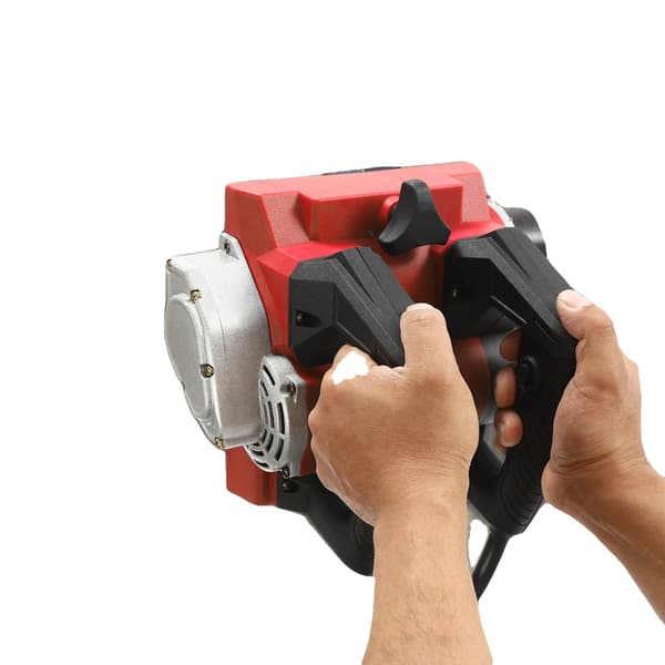 Väggslip, 1300W Motor, 21 Blad,Röd
