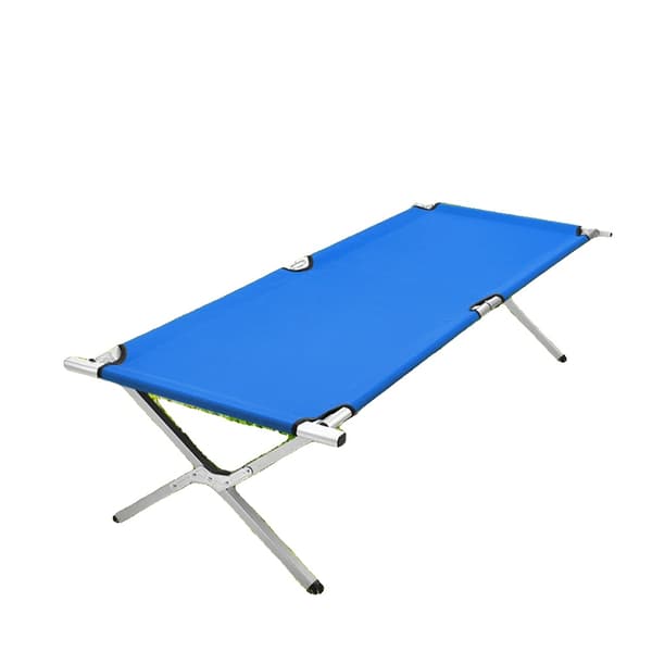 Campingseng, Bærbar Design, Holdbare Materialer,Blå