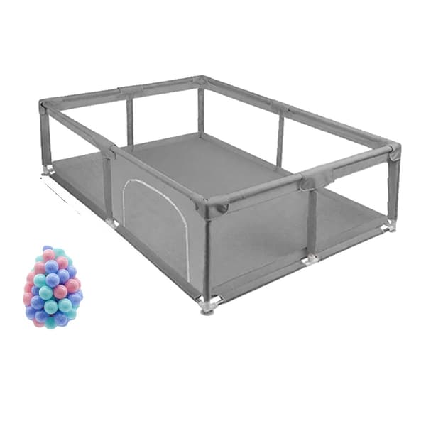 Børnelegestativ, Åndbart Mesh, Forstærket Metalramme,HN-669-1518