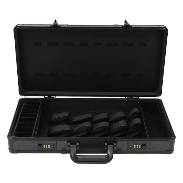 Barber Case, Aluminiumlegering, Kompakt Design,Sort