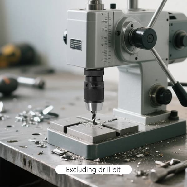 Borrchuck, Tungt Design, Hög Precision,svart