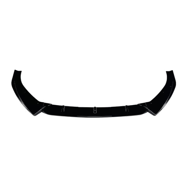 Front Bumper Splitter, Holdbart Plastik, Nem Installation,Klaver sort
