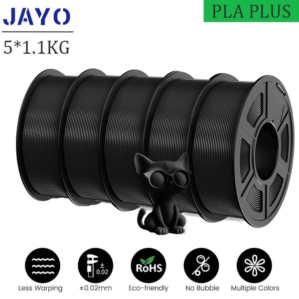 3D-printer filament, PLA-material, miljøvenligt,PLA PLUS 5BK
