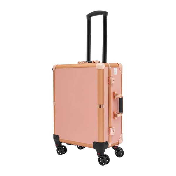 Makeup Case, Bærbar Design, Kvalitetsbelysning,Rosen Guld