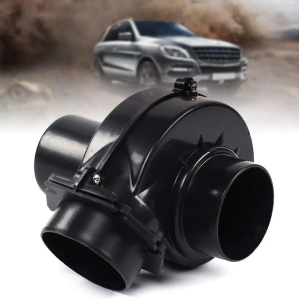 Elektrisk Turbocharger, Universel Pasform, Ydelsesforøgelse,sort