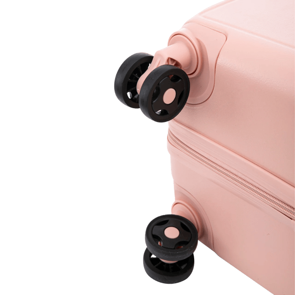 Rejsetaske, ABS-materiale, indbygget lås,Pink