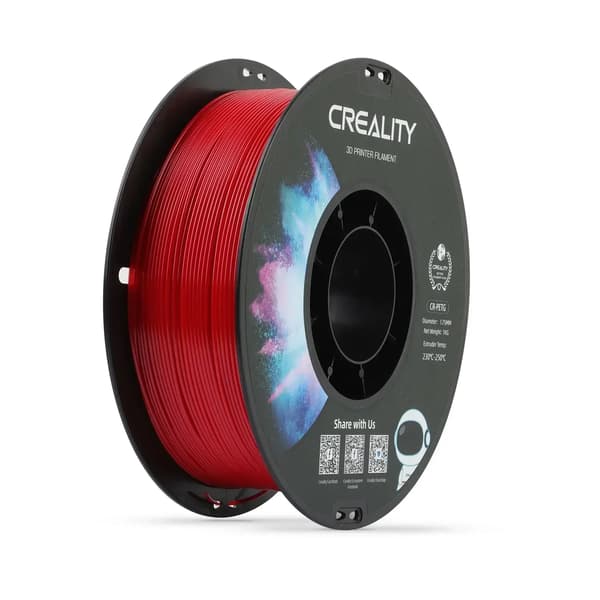 3D-utskrift Filament, PETG-material, 1,75 mm diameter,Röd