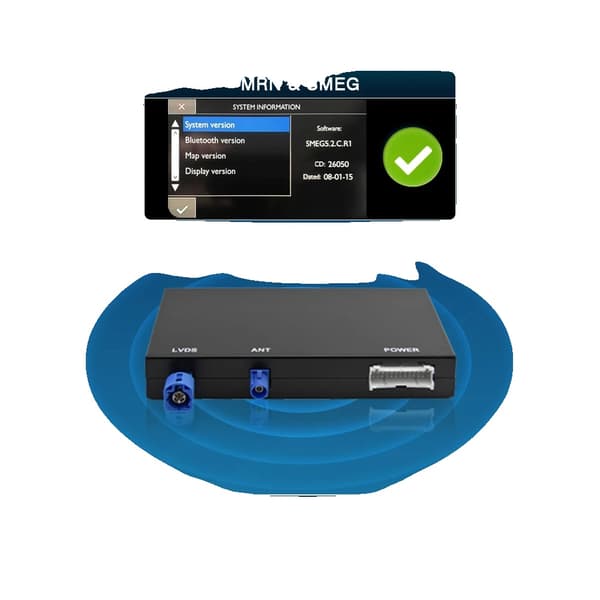 CarPlay Android Auto Interface, Problemfri Forbindelse, Forbedret Lydkvalitet,Kun Fit "SMEG"