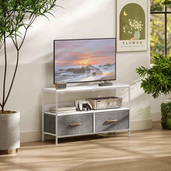 TV-bord, moderne stil, rigelig opbevaring,HVID