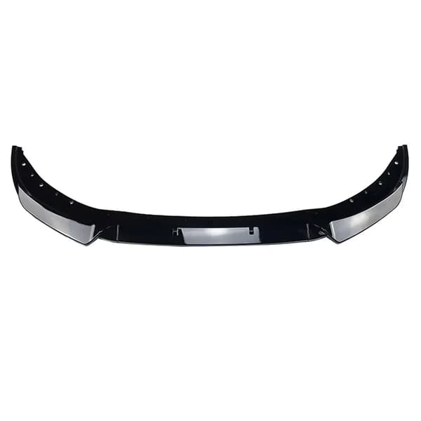 Front Bumper Lip, Holdbart ABS Materiale, Nem Bolt-On Installation,Klaver sort