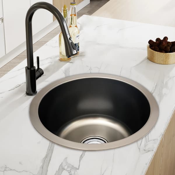 Köksblandare, Rund Design, Nano-Beläggning, Silver