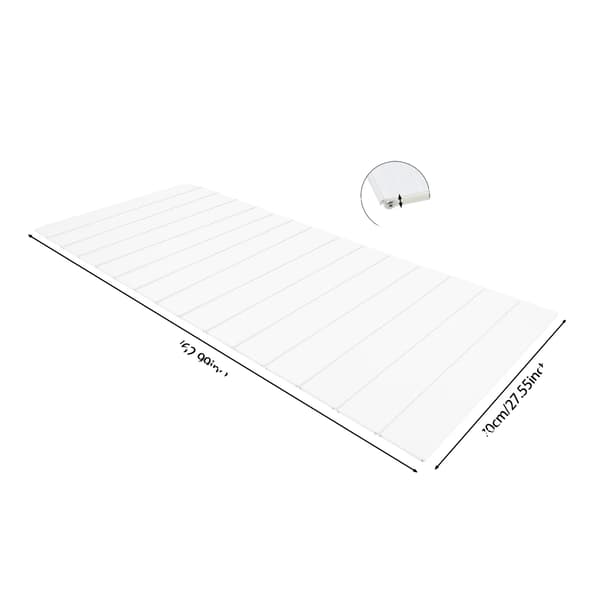 Badkar Organizer, Multifunktionell, Fällbar Design,VIT
