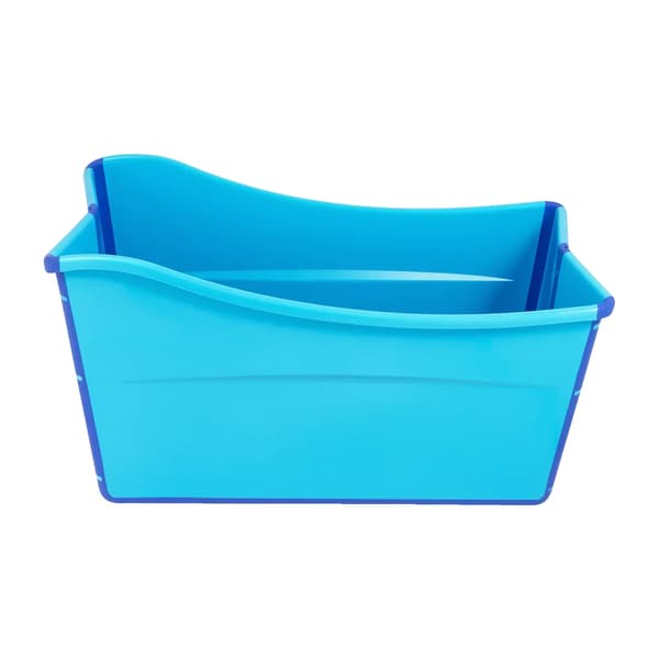 Badkar, Platsbesparande Design, Hållbara och Säkra Material,Blå