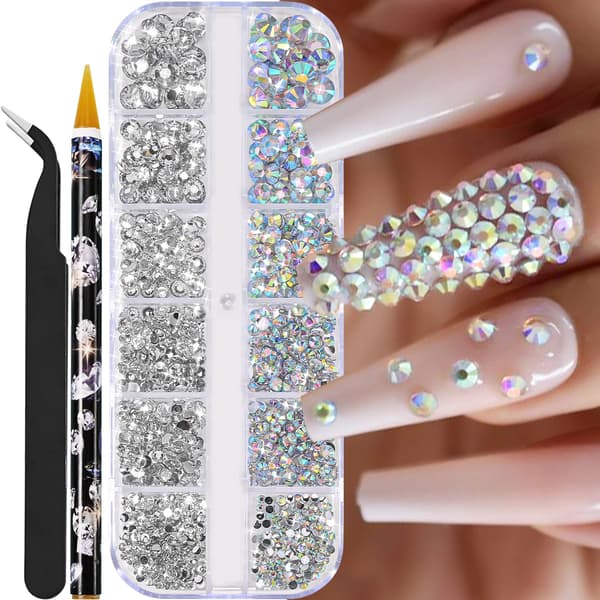 Nageldekorationer, Pärlor, Mångsidiga 3D Charmar,PH195-S2