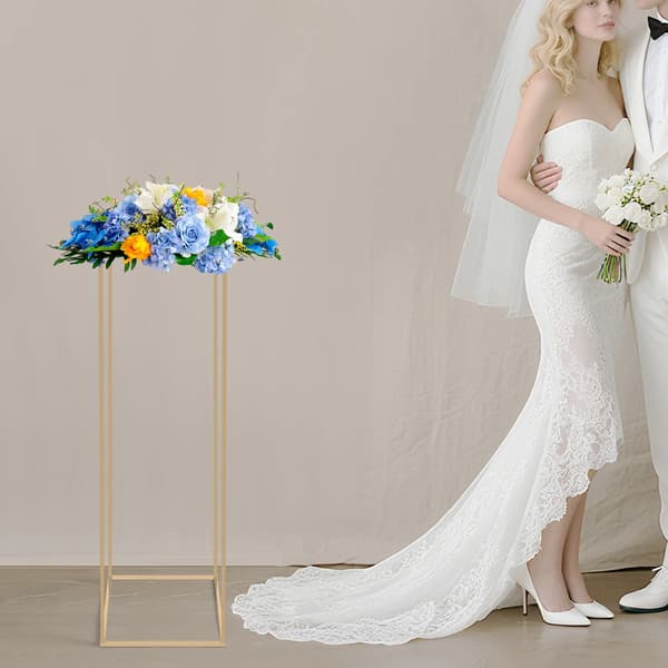 Blomsterstand, Robust Metal Konstruktion, Elegant Design,Guld