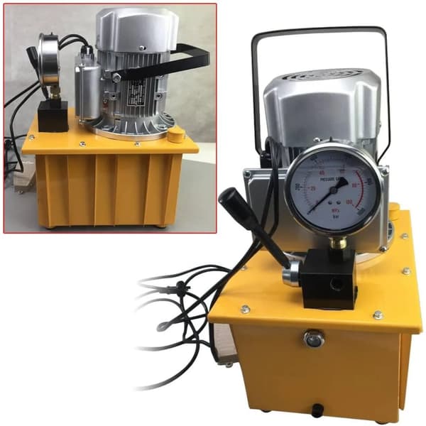 Hydraulisk Pump, 750W Effekt, 10000 PSI Tryck,EU, 220V