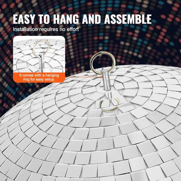 Discokula, Robust Konstruktion, Enkel Installation,12in