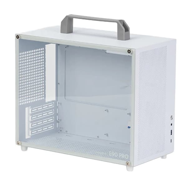 Spel-PC-fodral, Hög luftflöde, Kompakt design,VIT