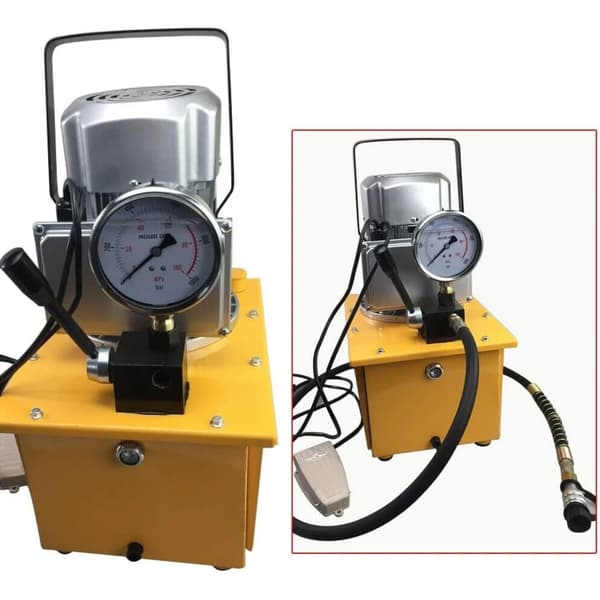 Hydraulisk Pump, 750W Effekt, 10000 PSI Tryck,EU, 220V