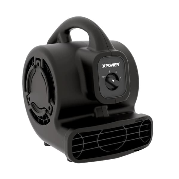 Luftblåsare, Hög Luftflöde, Energi Effektiv,P-80-SVART, EU