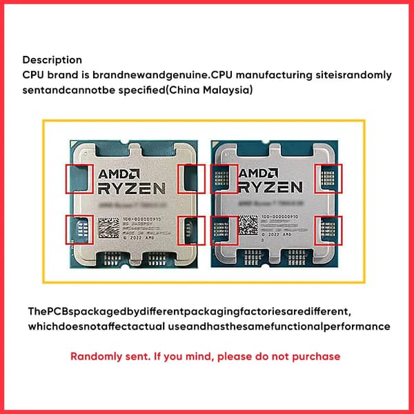 Processor, 8-kärnor, 16 trådar, 5.2GHz Boost-klocka, 120W TDP, DDR5-stöd