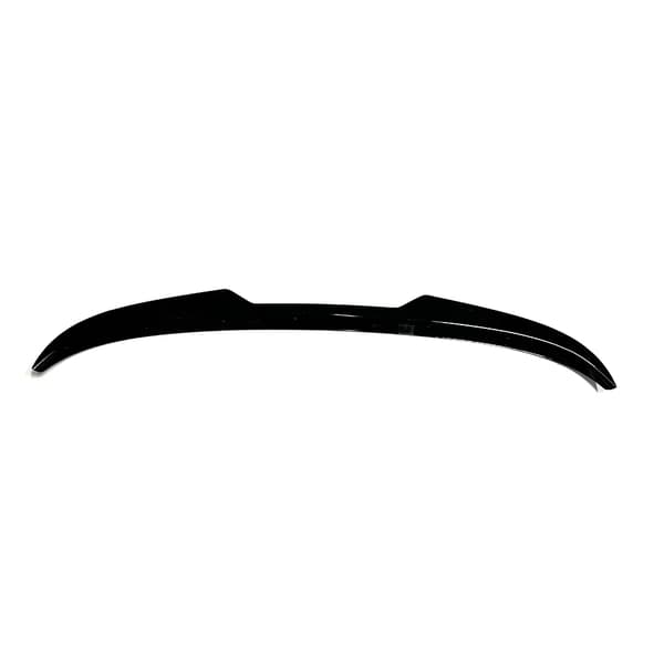 Bagklap Spoiler, Glans Sort ABS, Aerodynamisk Design,sort