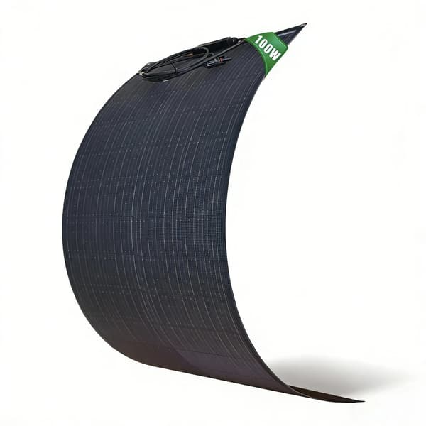 Fleksibel Solpanel, Høj Effektivitet, Letvægtsdesign,1stk 100w panel