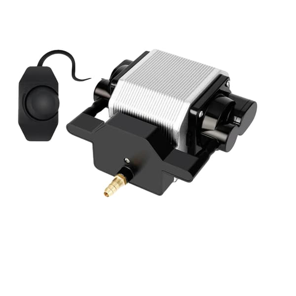 Luftpump, 25W effekt, justerbar flödeshastighet,54L 25W Luftassisterad pump
