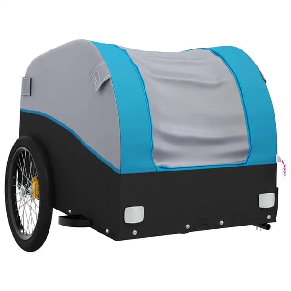 Cykeltrailer, 30 kg kapacitet, sammenfoldeligt design,hær grøn