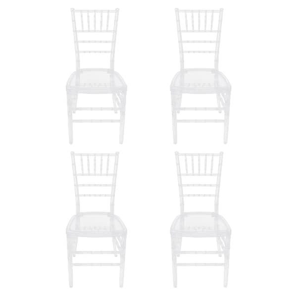 Stolar, Stapelbar Design, Modern Estetik,Transparent